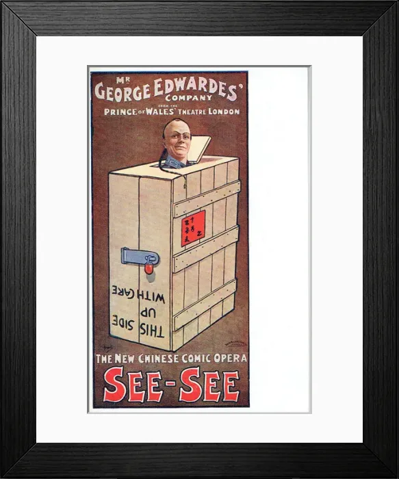 Framed Print : See-See by Charles Brookfield Framed Print : See-See by Charles Brookfield