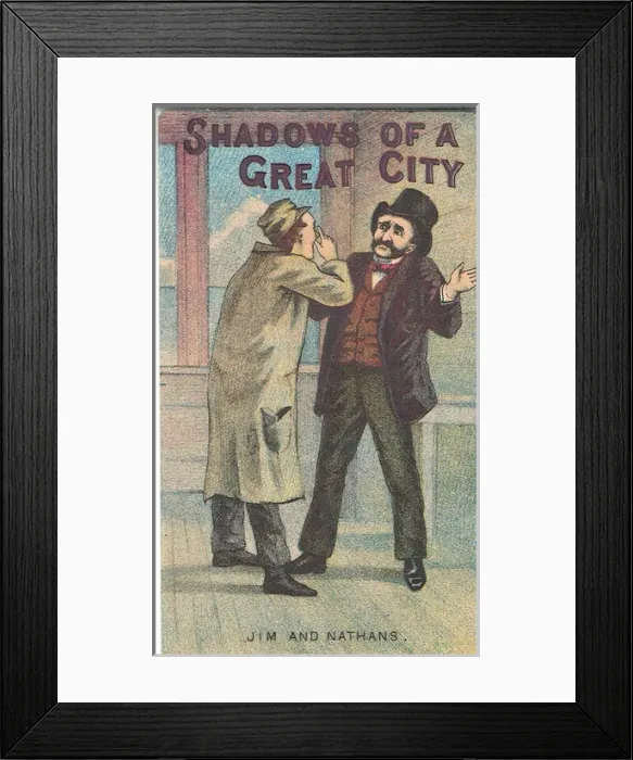 Framed Print : Shadows of a Great City by J Jefferson & L R Sherwell Framed Print : Shadows of a Great City by J Jefferson & L R Sherwell