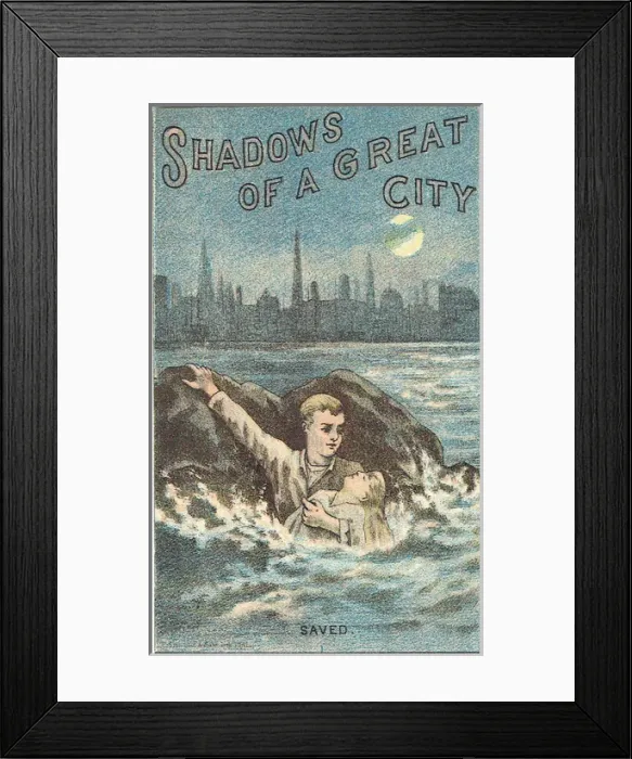 Framed Print : Shadows of a Great City by J Jefferson & L R Sherwell Framed Print : Shadows of a Great City by J Jefferson & L R Sherwell