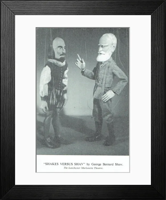 Framed Print : Shakes Versus Shav by George Bernard Shaw Framed Print : Shakes Versus Shav by George Bernard Shaw