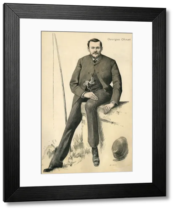 Framed Print : Georges Ohnet Framed Print : Georges Ohnet