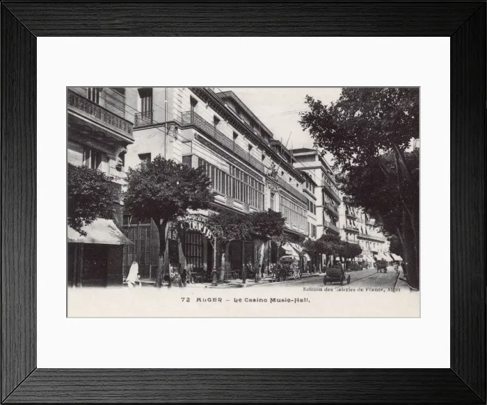 Framed Print : Casino Music Hall, Algiers, Algeria Framed Print : Casino Music Hall, Algiers, Algeria