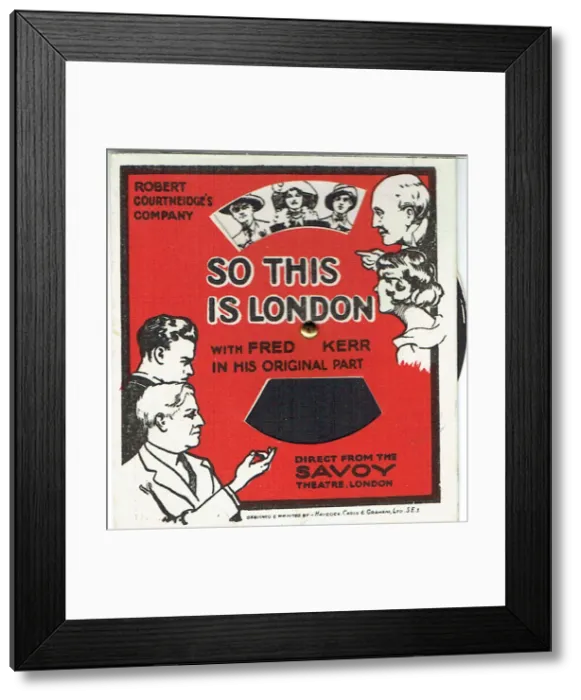 Framed Print : So This Is London by Arthur Goodrich Framed Print : So This Is London by Arthur Goodrich