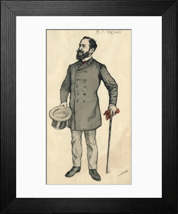 Framed Print : Jean Francois Raffaelli Framed Print : Jean Francois Raffaelli