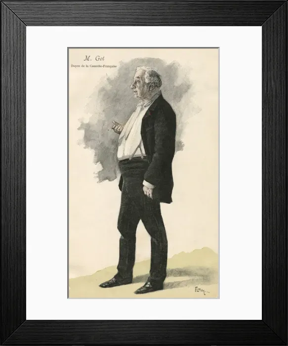 Framed Print : Edmond Got Framed Print : Edmond Got