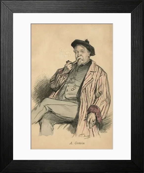 Framed Print : Alfred Grevin Framed Print : Alfred Grevin