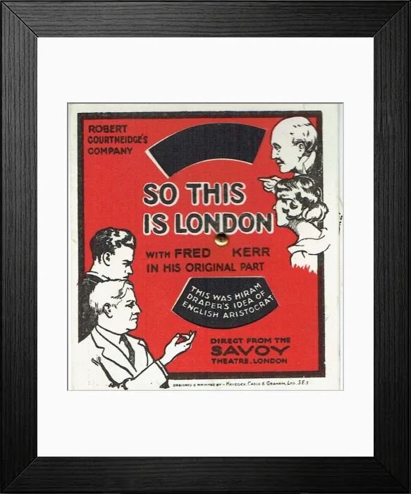 Framed Print : So This Is London by Arthur Goodrich Framed Print : So This Is London by Arthur Goodrich