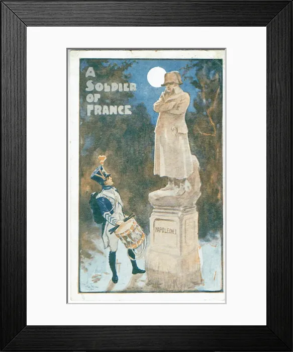 Framed Print : A Soldier of France by Clarence Burnette and C A Clarke Framed Print : A Soldier of France by Clarence Burnette and C A Clarke