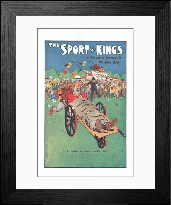 Framed Print : The Sport of Kings by Ian Hay Framed Print : The Sport of Kings by Ian Hay