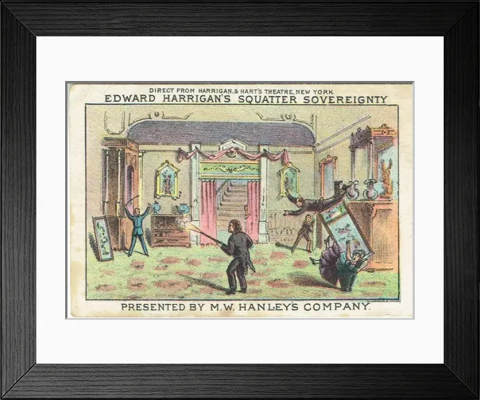 Framed Print : Squatter Sovereignty by Edward Harrigan Framed Print : Squatter Sovereignty by Edward Harrigan