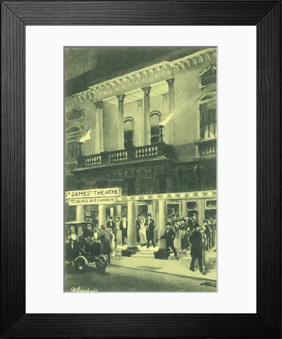 Framed Print : St Jamess Theatre Framed Print : St Jamess Theatre