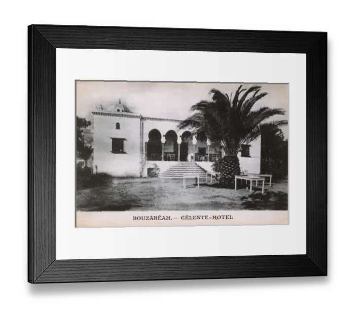 Framed Print : Celeste Hotel, Bouzareah, Algiers, Algeria Framed Print : Celeste Hotel, Bouzareah, Algiers, Algeria