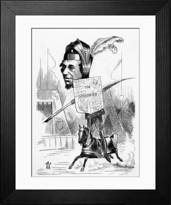 Framed Print : Benjamin Disraeli Framed Print : Benjamin Disraeli