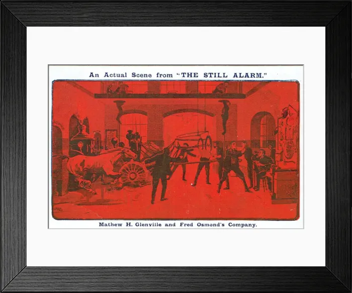 Framed Print : The Still Alarm by Joseph Arthur Framed Print : The Still Alarm by Joseph Arthur