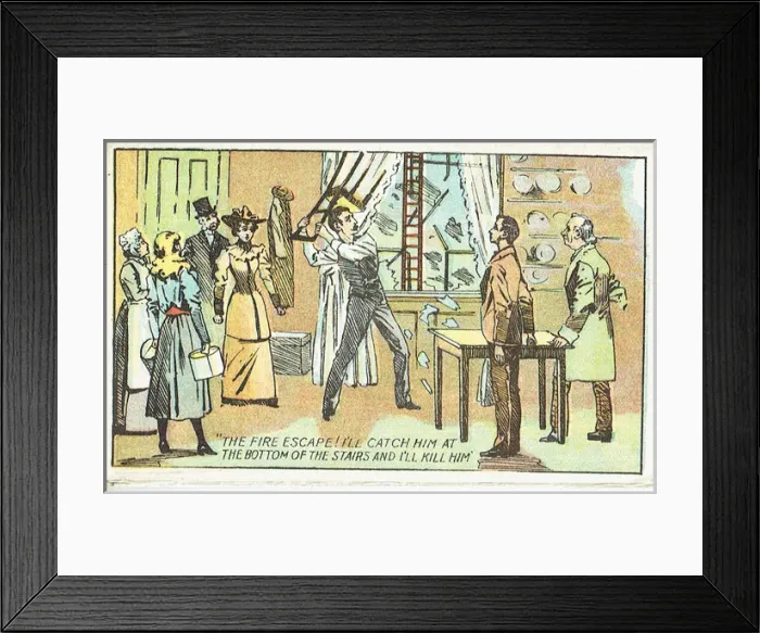 Framed Print : The Still Alarm by Joseph Arthur Framed Print : The Still Alarm by Joseph Arthur