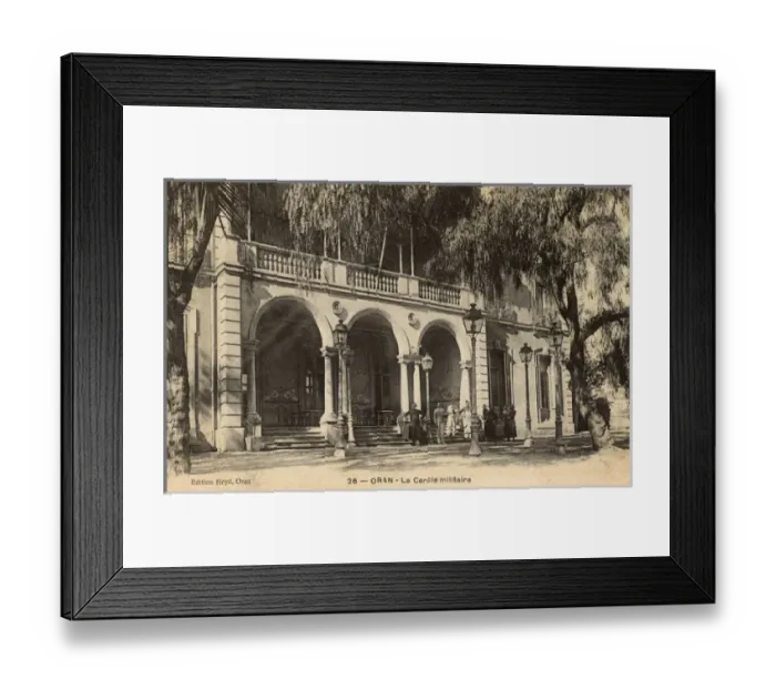 Framed Print : Military Club in Oran, NW Algeria Framed Print : Military Club in Oran, NW Algeria
