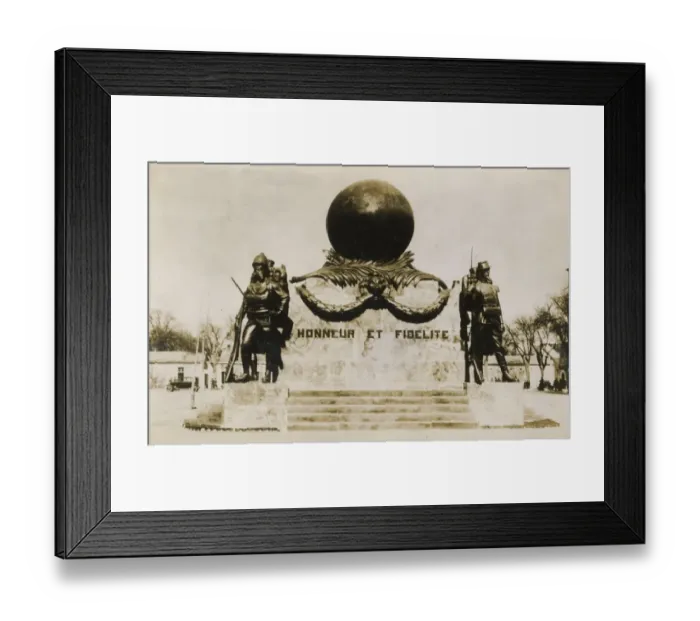 Framed Print : Monument, Sidi-Bel-Abbes, NW Algeria, North Africa Framed Print : Monument, Sidi-Bel-Abbes, NW Algeria, North Africa