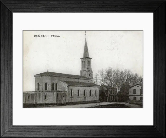 Framed Print : Church at Beni-Saf, AﮠTemouchent Province, NW Algeria Framed Print : Church at Beni-Saf, AﮠTemouchent Province, NW Algeria