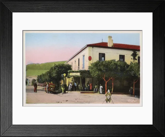 Framed Print : Street scene in Tenes, Chief Province, Algeria Framed Print : Street scene in Tenes, Chief Province, Algeria
