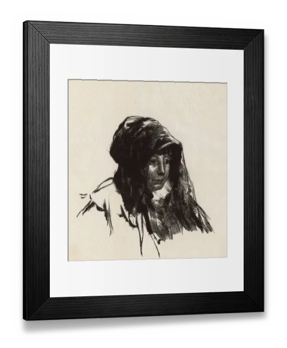Framed Print : Mrs Geddes by Andrew Geddes Framed Print : Mrs Geddes by Andrew Geddes