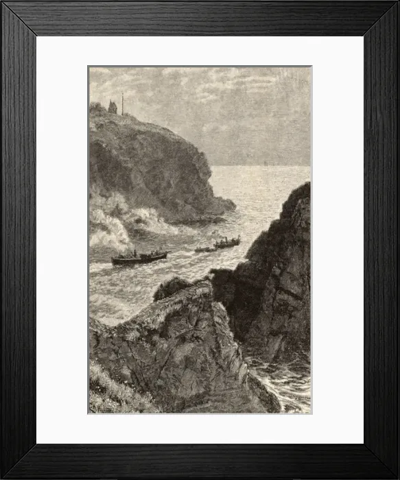 Framed Print : Steam Seine Boats going out by Charles Napier Hemy Framed Print : Steam Seine Boats going out by Charles Napier Hemy