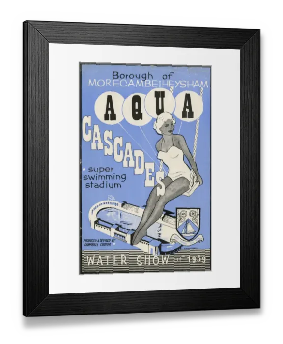 Framed Print : Aqua Cascades - Synchronised Swimming Team Framed Print : Aqua Cascades - Synchronised Swimming Team