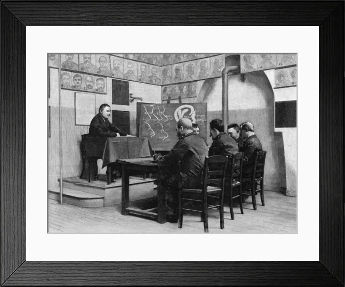 Framed Print : French police training Framed Print : French police training
