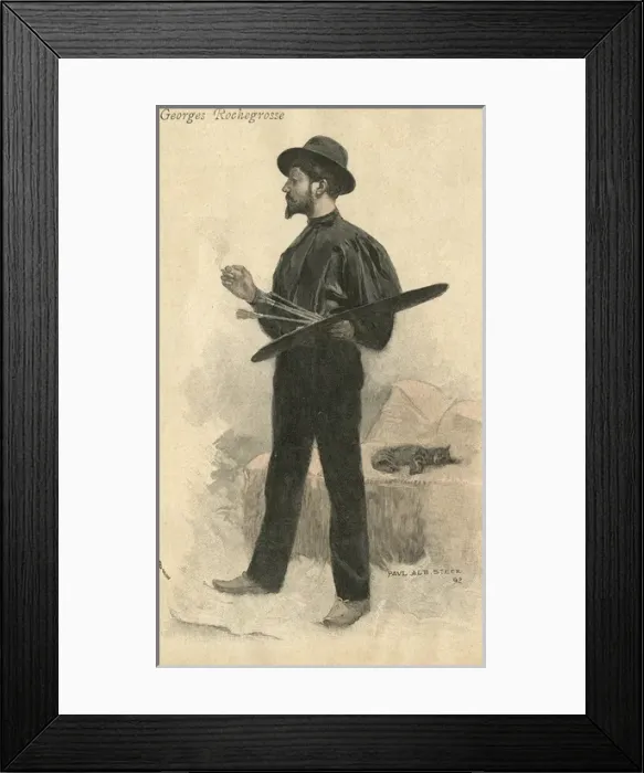 Framed Print : Georges Grosse Framed Print : Georges Grosse