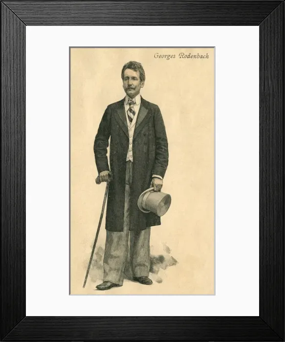 Framed Print : Georges Rodenbach Framed Print : Georges Rodenbach