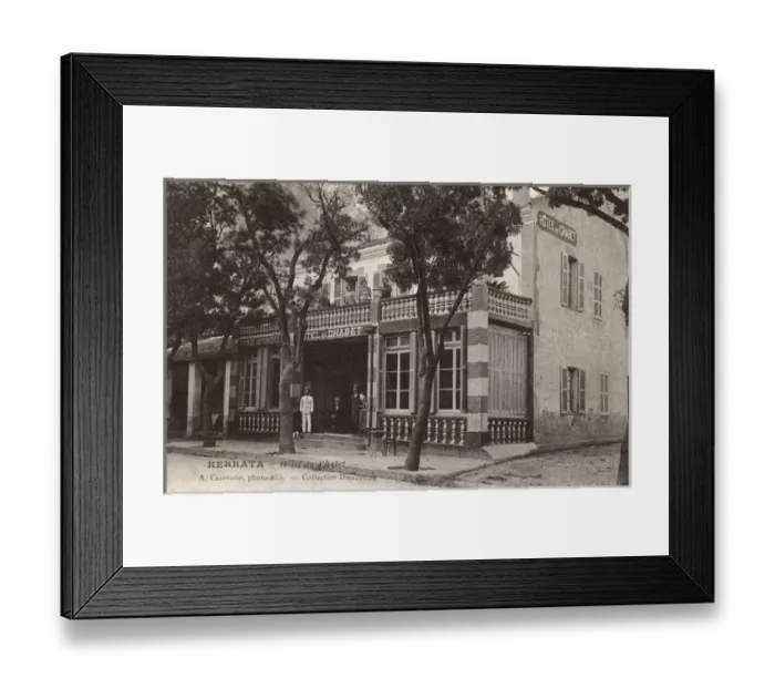 Framed Print : Hotel du Chabet, Kerrata (Kherrata), Algeria, North Africa