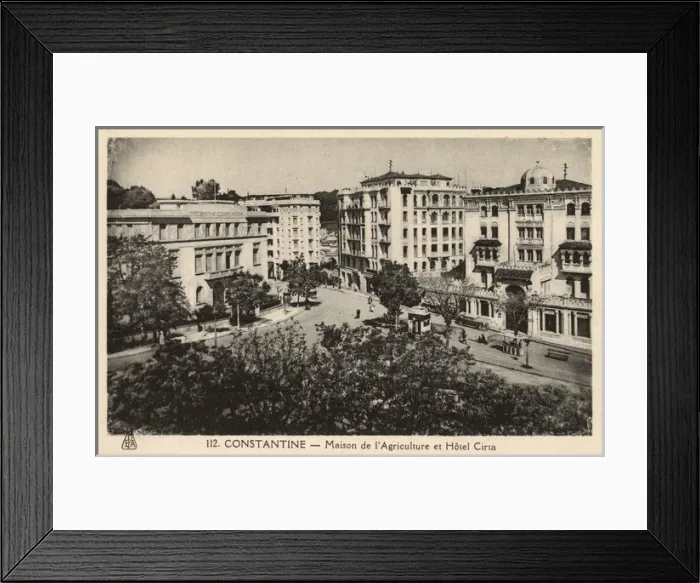 Framed Print : Agriculture House and Hotel Cirta, Constantine, Algeria Framed Print : Agriculture House and Hotel Cirta, Constantine, Algeria