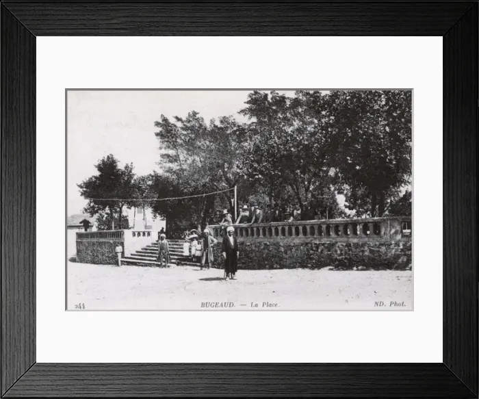 Framed Print : Square in Bugeaud, Algeria Framed Print : Square in Bugeaud, Algeria
