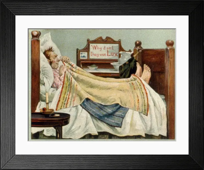 Framed Print : Advertisement for Lux Soap Framed Print : Advertisement for Lux Soap