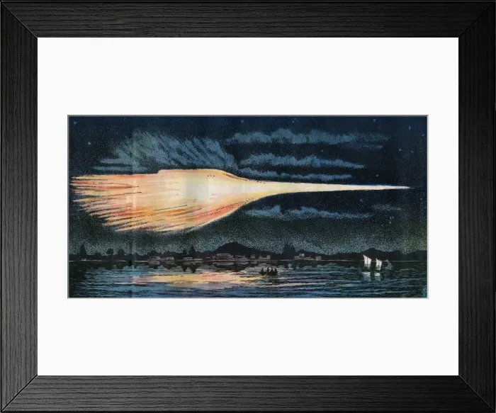 Framed Print : Meteorite strike in India Framed Print : Meteorite strike in India