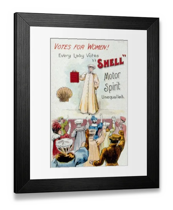 Framed Print : Advertisement for Shell Motor Spirit Framed Print : Advertisement for Shell Motor Spirit