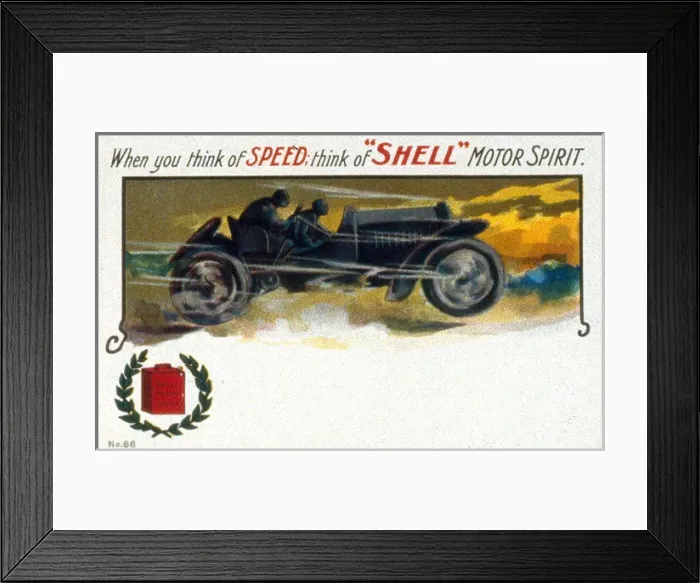 Framed Print : Advertisement for Shell Motor Spirit Framed Print : Advertisement for Shell Motor Spirit