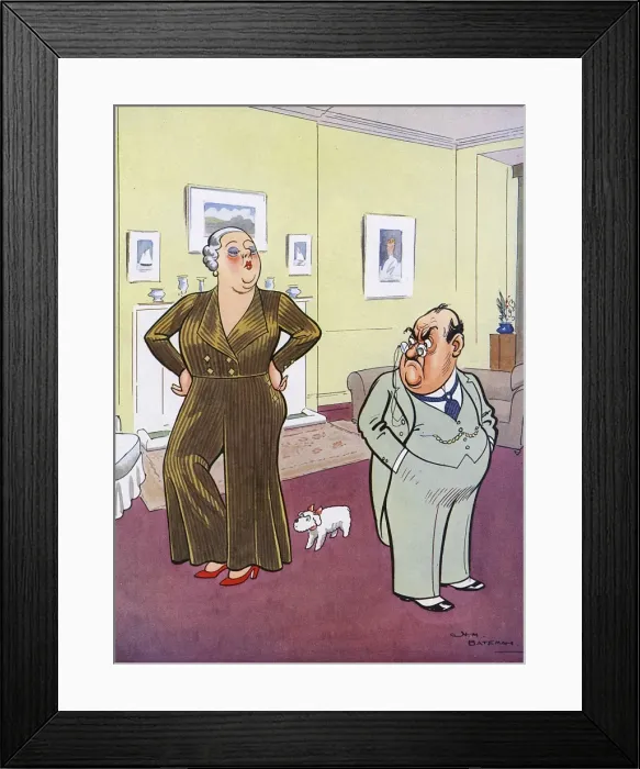 Framed Print : After Forty Years by H. M. Bateman Framed Print : After Forty Years by H. M. Bateman