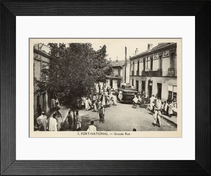 Framed Print : Main Street, Fort National (Larbaa Nath Irathen), Algeria Framed Print : Main Street, Fort National (Larbaa Nath Irathen), Algeria