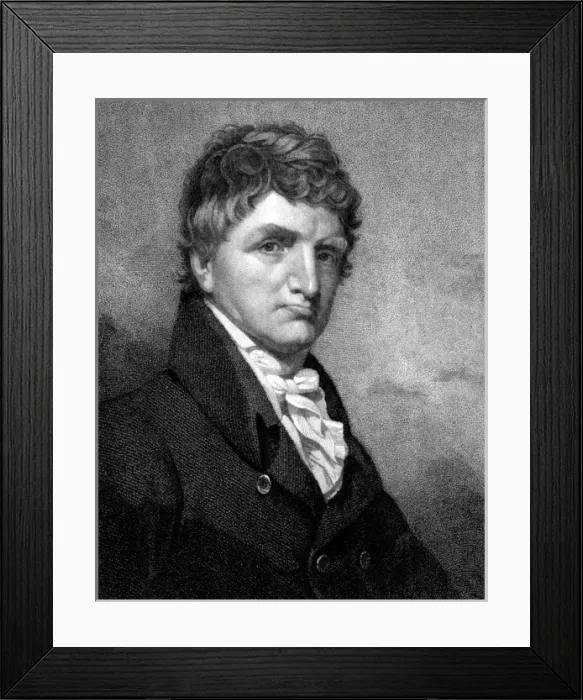 Framed Print : Sir John Sinclair, Scottish politician and writer Framed Print : Sir John Sinclair, Scottish politician and writer