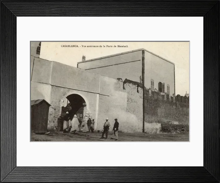 Framed Print : Marrakesh Gate, Casablanca, Morocco Framed Print : Marrakesh Gate, Casablanca, Morocco