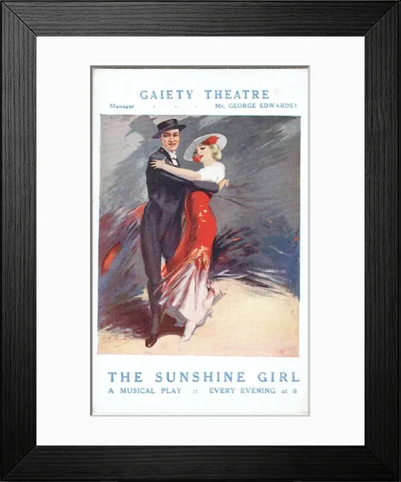 Framed Print : The Sunshine Girl by Paul Rubens Framed Print : The Sunshine Girl by Paul Rubens