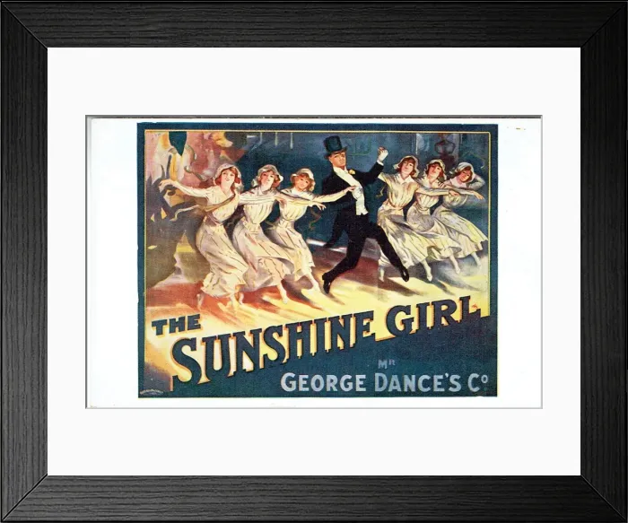 Framed Print : The Sunshine Girl by Paul Rubens Framed Print : The Sunshine Girl by Paul Rubens