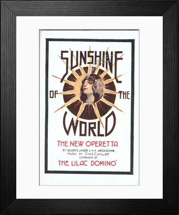 Framed Print : Sunshine of the World by Gladys Unger and KK Ardaschir Framed Print : Sunshine of the World by Gladys Unger and KK Ardaschir