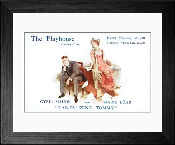 Framed Print : Tantalizing Tommy by Paul Gavault and Michael Morton Framed Print : Tantalizing Tommy by Paul Gavault and Michael Morton