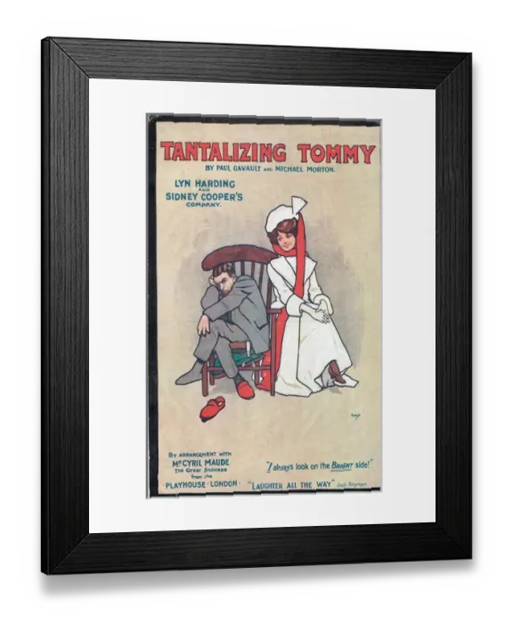Framed Print : Tantalizing Tommy by Paul Gavault and Michael Morton Framed Print : Tantalizing Tommy by Paul Gavault and Michael Morton