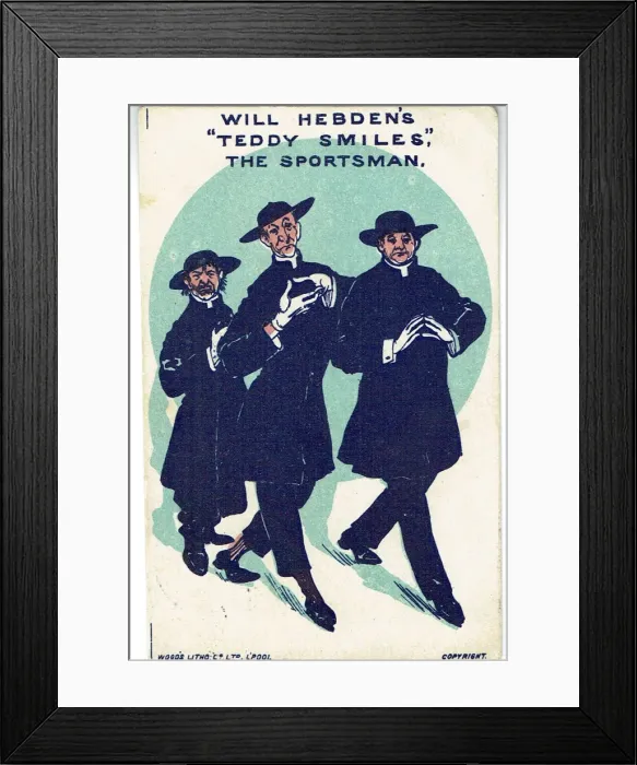 Framed Print : The Sportsman, sketch starring Will Hebden Framed Print : The Sportsman, sketch starring Will Hebden
