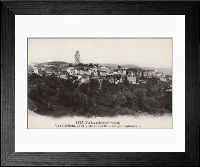 Framed Print : General view of Taza, Taza Province, Morocco Framed Print : General view of Taza, Taza Province, Morocco