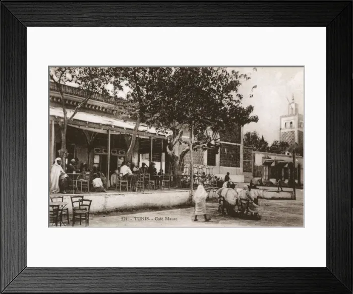 Framed Print : Moorish Cafe, Tunis, Tunisia, North Africa Framed Print : Moorish Cafe, Tunis, Tunisia, North Africa