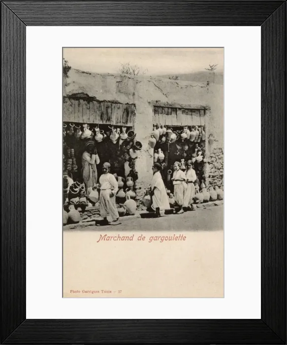 Framed Print : Shop selling jugs, Tunis, Tunisia, North Africa Framed Print : Shop selling jugs, Tunis, Tunisia, North Africa
