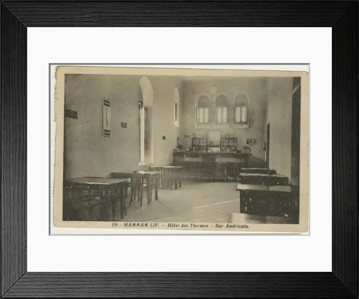 Framed Print : Hotel des Thermes, Hammam-Lif, Tunisia, North Africa Framed Print : Hotel des Thermes, Hammam-Lif, Tunisia, North Africa